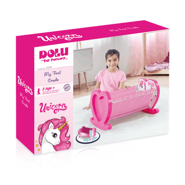 ΚΡΕΒΑΤΙ ΚΟΥΝΙΑ ΜΕ ΜΟΝΟΚΕΡΟ UNICORN (2549) DOLU - Image 2