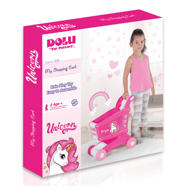 ΚΑΡΟΤΣΙ ΣΟΥΠΕΡ ΜΑΡΚΕΤ UNICORN 2558 DOLU